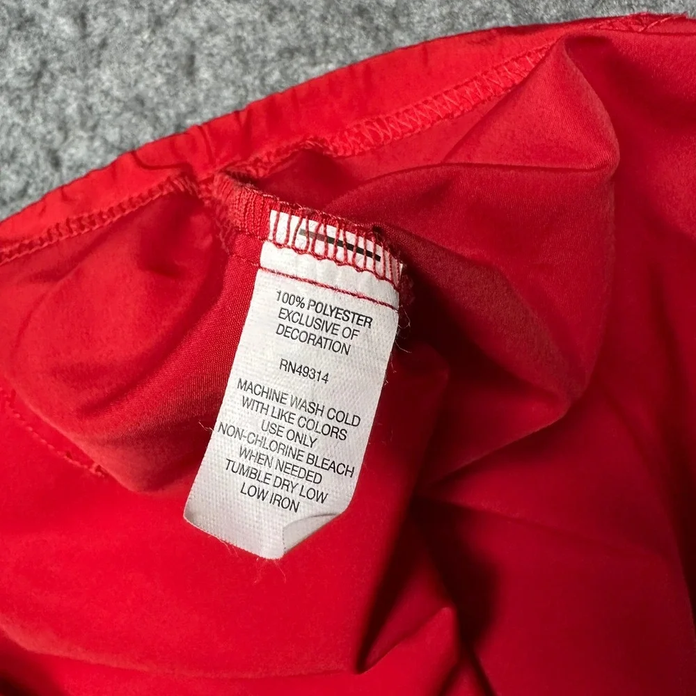 Champion Red Carthage College Windbreaker‎ Size S Athletic